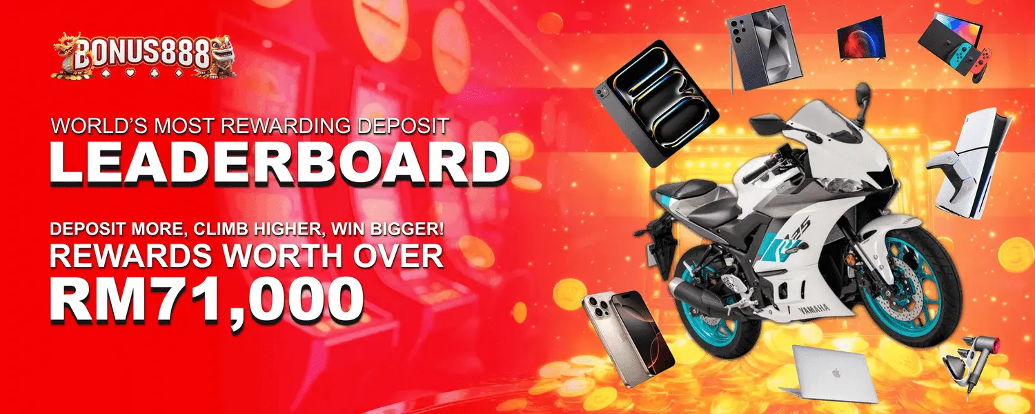 Leaderboard - Rewards Worth Over RM71,000